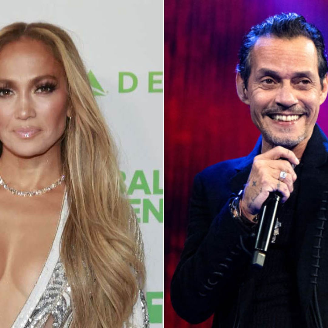 Jennifer Lopez's teenage son is Marc Anthony's double in new photo with Ben Affleck