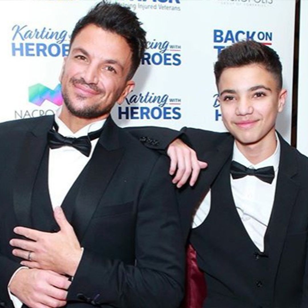 Peter Andre sparks fan reaction with photo of lookalike son Junior's 'special night'