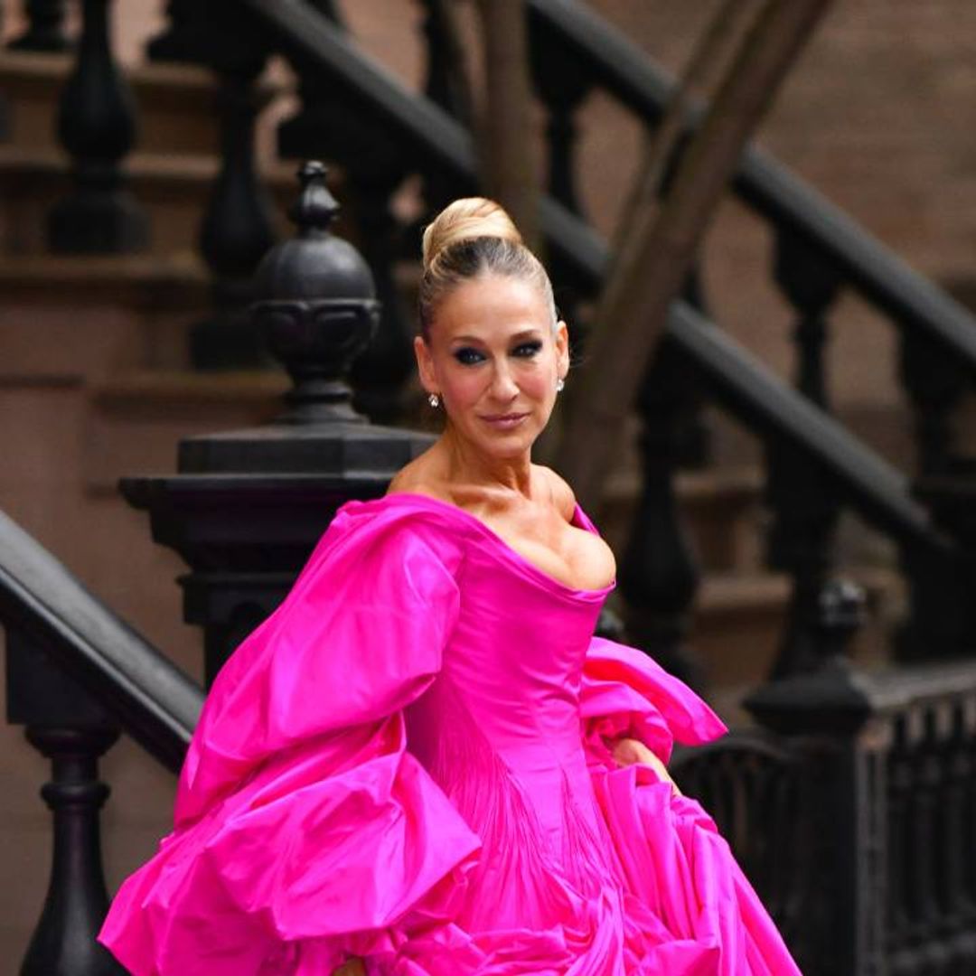 Sarah Jessica Parker marks special occasion from the doorstep of her New York home