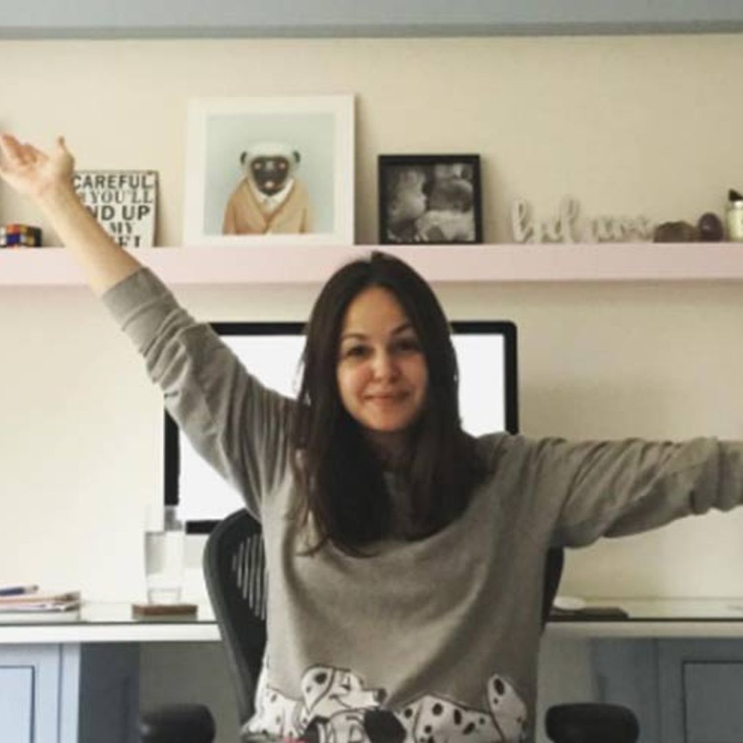Giovanna Fletcher gives us home envy as she unveils her new library