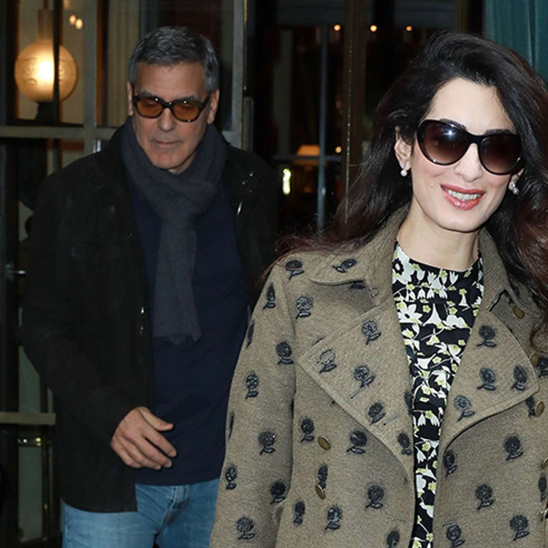 George and Amal Clooney take well-deserved night off parenting duty