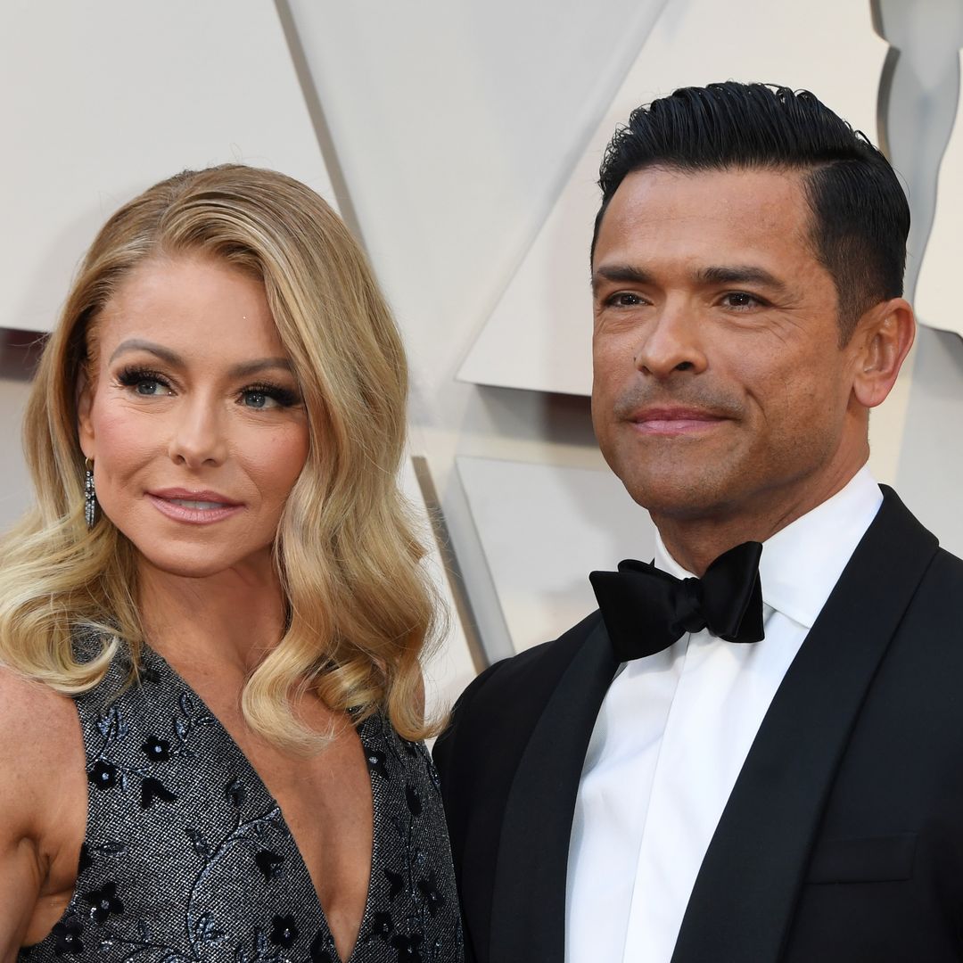 Kelly Ripa's husband Mark Consuelos and son Michael deal with emotional end of an era during family vacation
