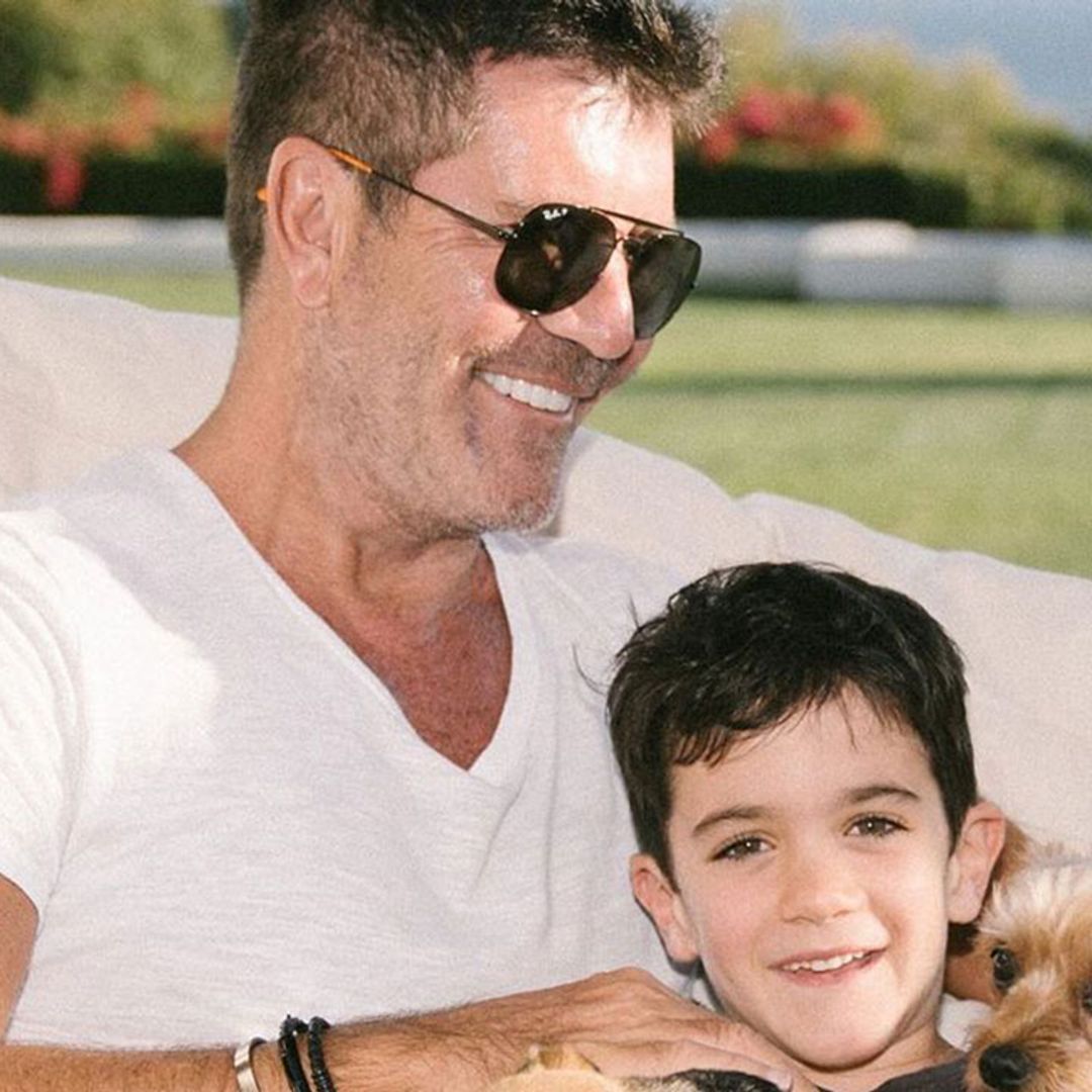 Simon Cowell shares glimpse inside home in Malibu during star-studded Zoom call