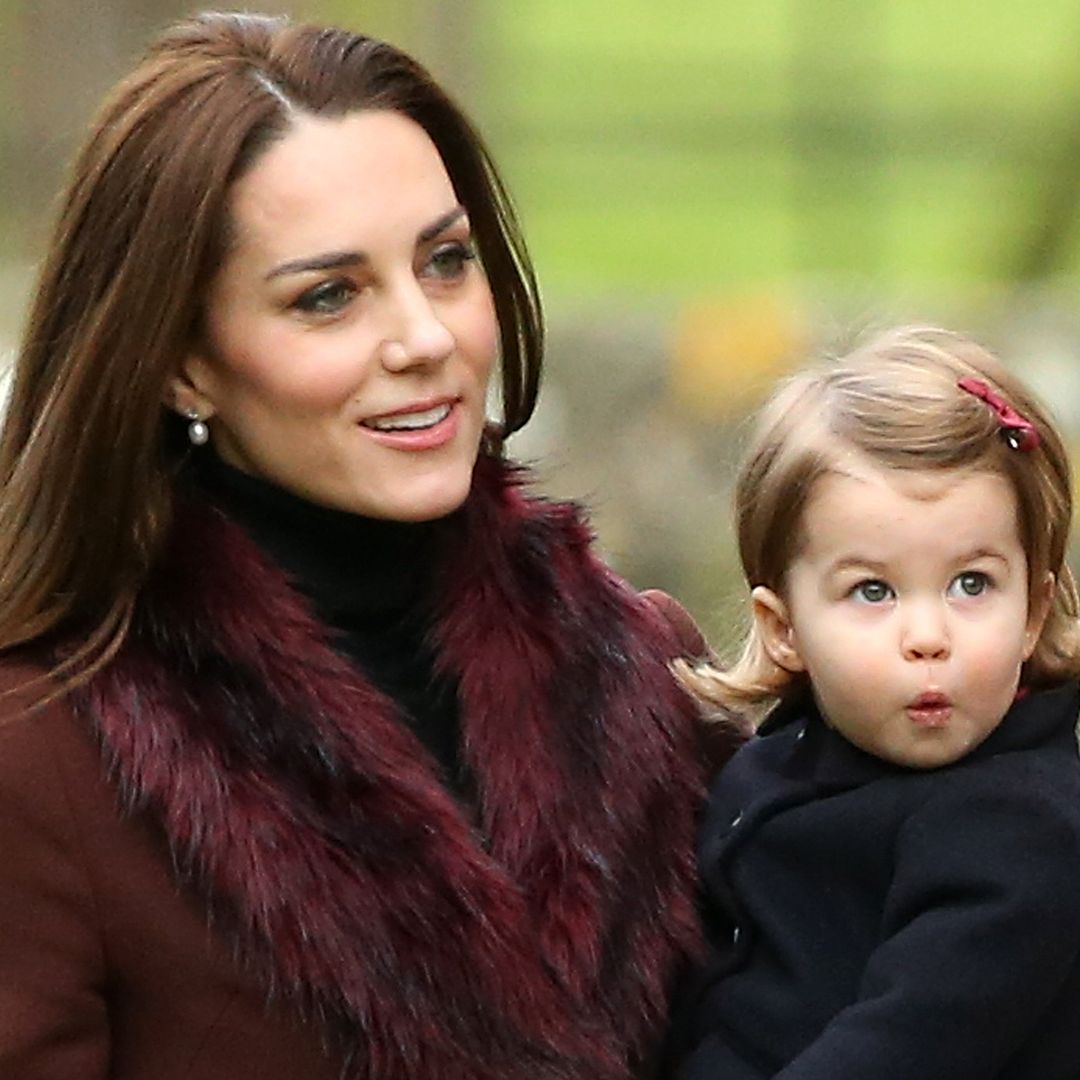 The Princess of Wales and Charlotte's matching Christmas dress moment