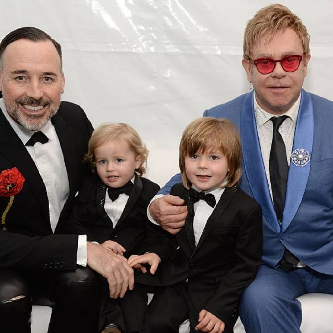 Elton John shares incredible video of his sons and you have to see it