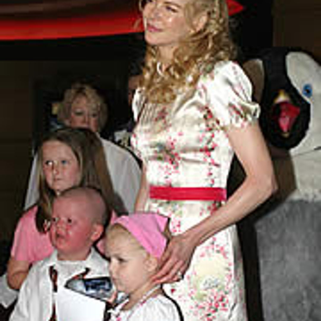 Big-hearted Nicole gives children a pre-Christmas treat
