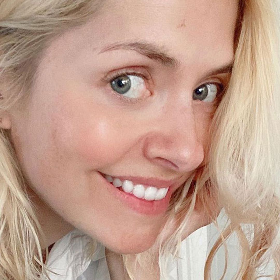 Holly Willoughby reveals cheeky Friday night plans as she shares makeup-free selfie