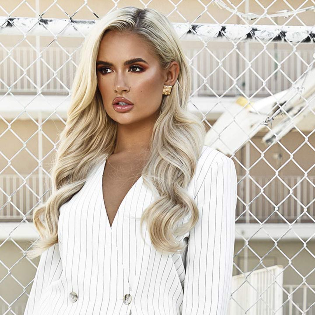 Love Island star Molly-Mae causes the PLT website to sell out after launching her FIRST collaboration