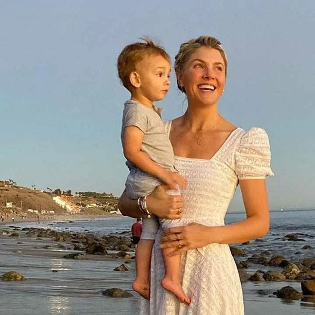 The Talk's Amanda Kloots shares gorgeous beach photo with son Elvis