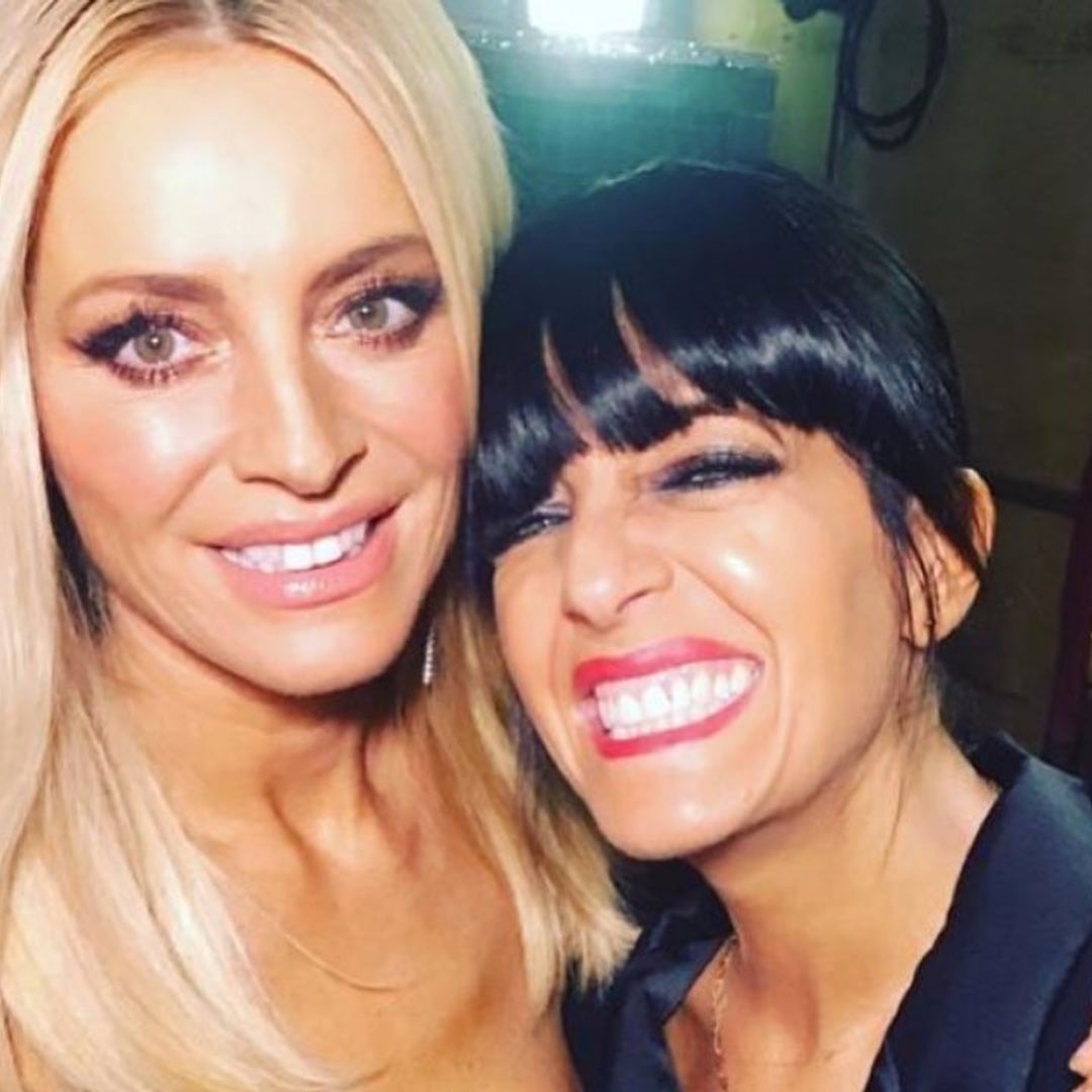 Claudia Winkleman and Tess Daly look super glam for Saturday's Strictly live show