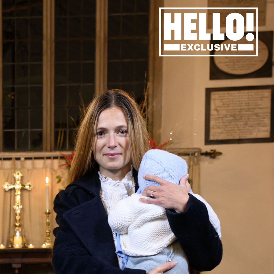 James Middleton and wife Alizee take newborn baby Inigo to festive carol concert