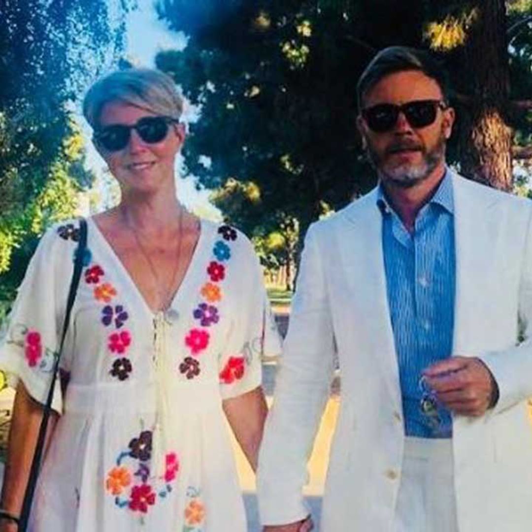 Gary Barlow and wife Dawn look loved-up in never-before-seen beach snap