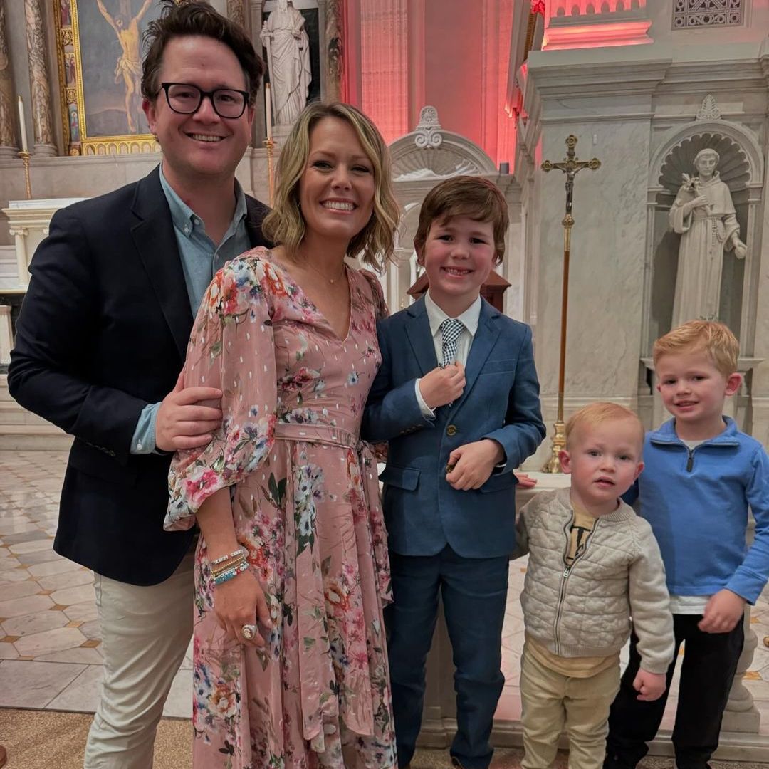 Dylan Dreyer's honest photo with kids inside family home praised by fans
