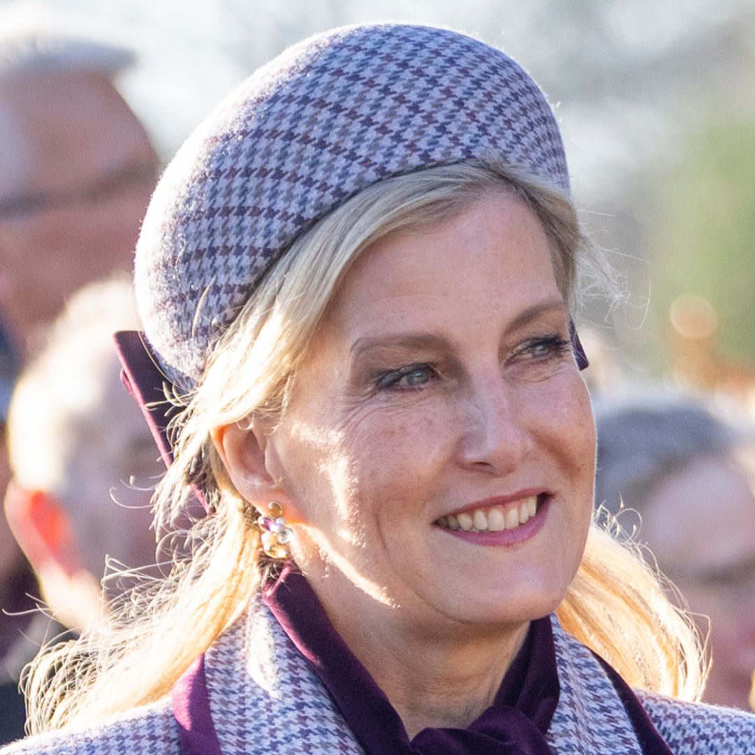 Duchess of Edinburgh is a Christmas dream in ankle-grazing coat