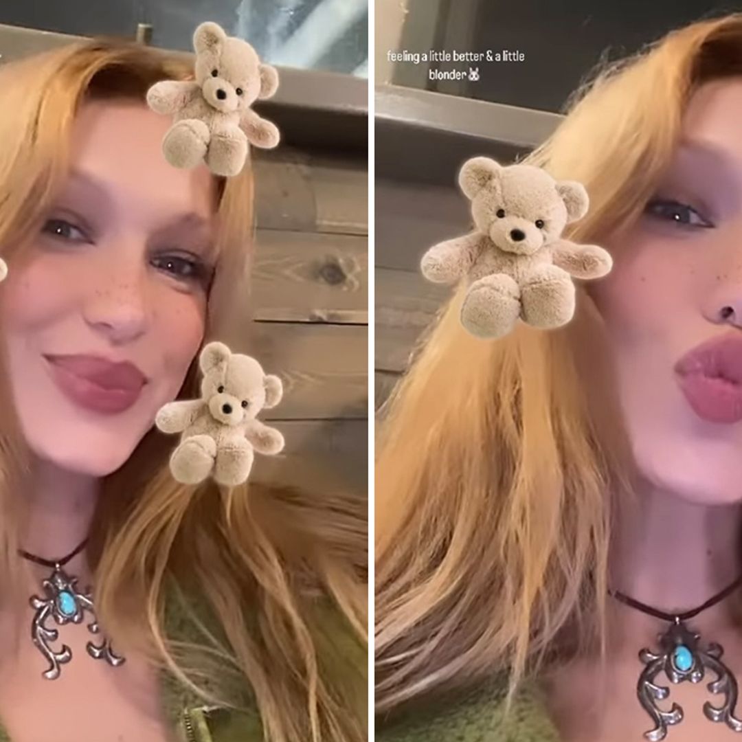 Bella Hadid is officially a blonde – and we are in awe