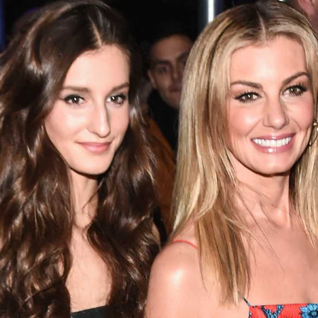 Tim McGraw and Faith Hill's model daughter commands attention in strapless dress and bold makeup
