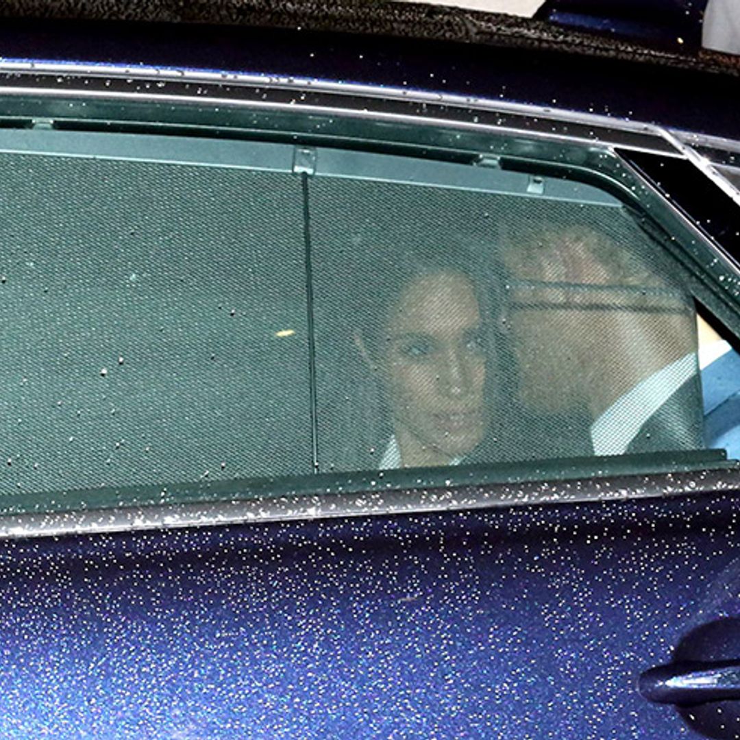 Newlyweds Prince Harry and Meghan leave Windsor
