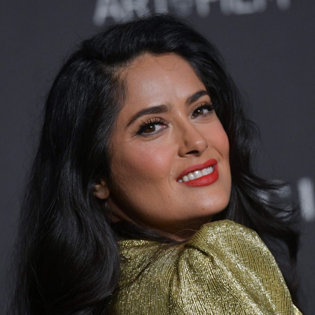 Salma Hayek celebrates Mother's Day with unusual photograph from home