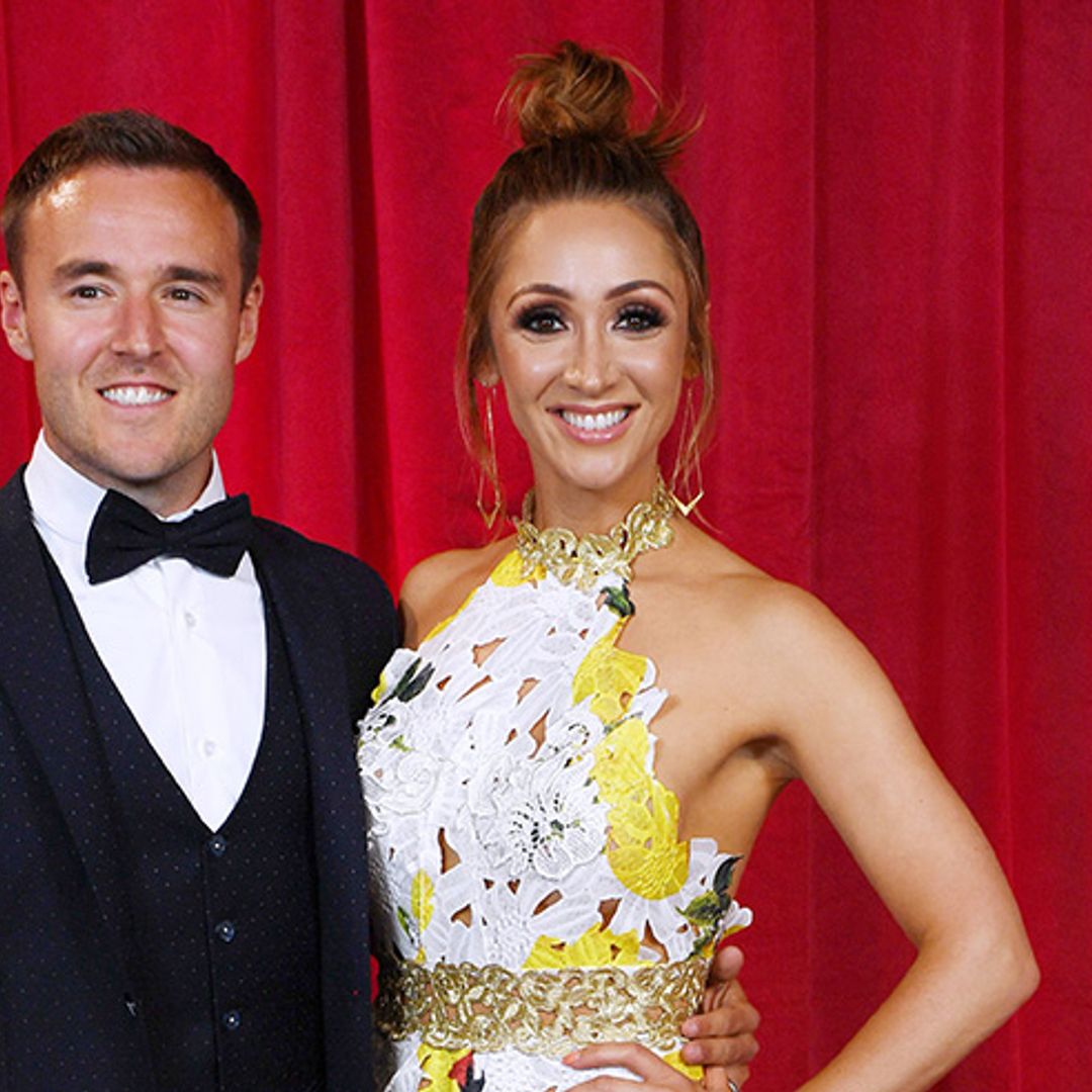 Lucy-Jo Hudson shares sweet wedding day photo on anniversary with Alan Halsall