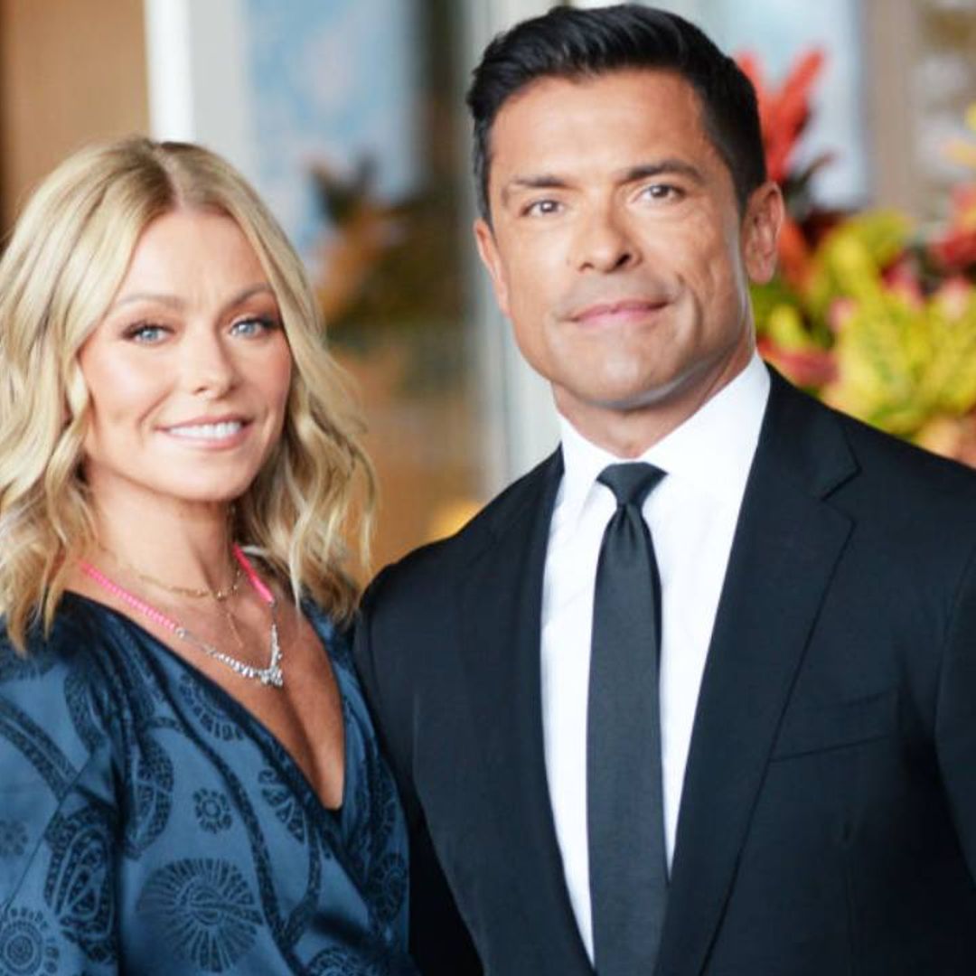 Kelly Ripa and Mark Consuelos reveal matching injuries in throwback photo as she prepares to return to Live!