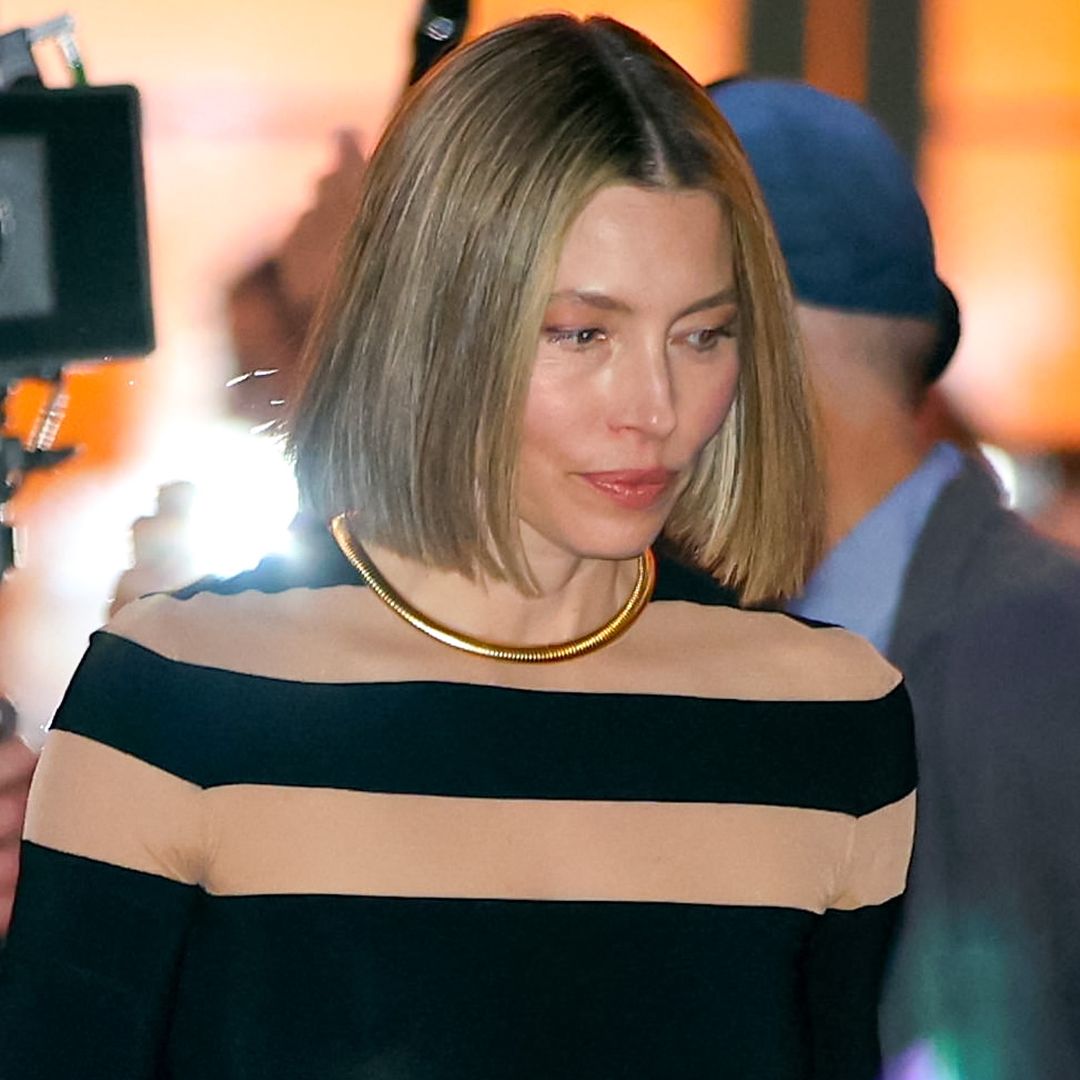 Jessica Biel puts on a brave face in first appearance since Justin Timberlake's Sag Harbor arrest