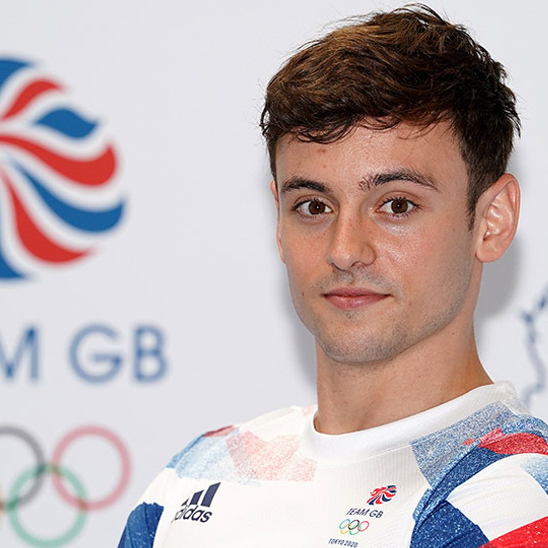 Tom Daley shares heartwarming video of reuniting with his family in England and Canada after Olympics