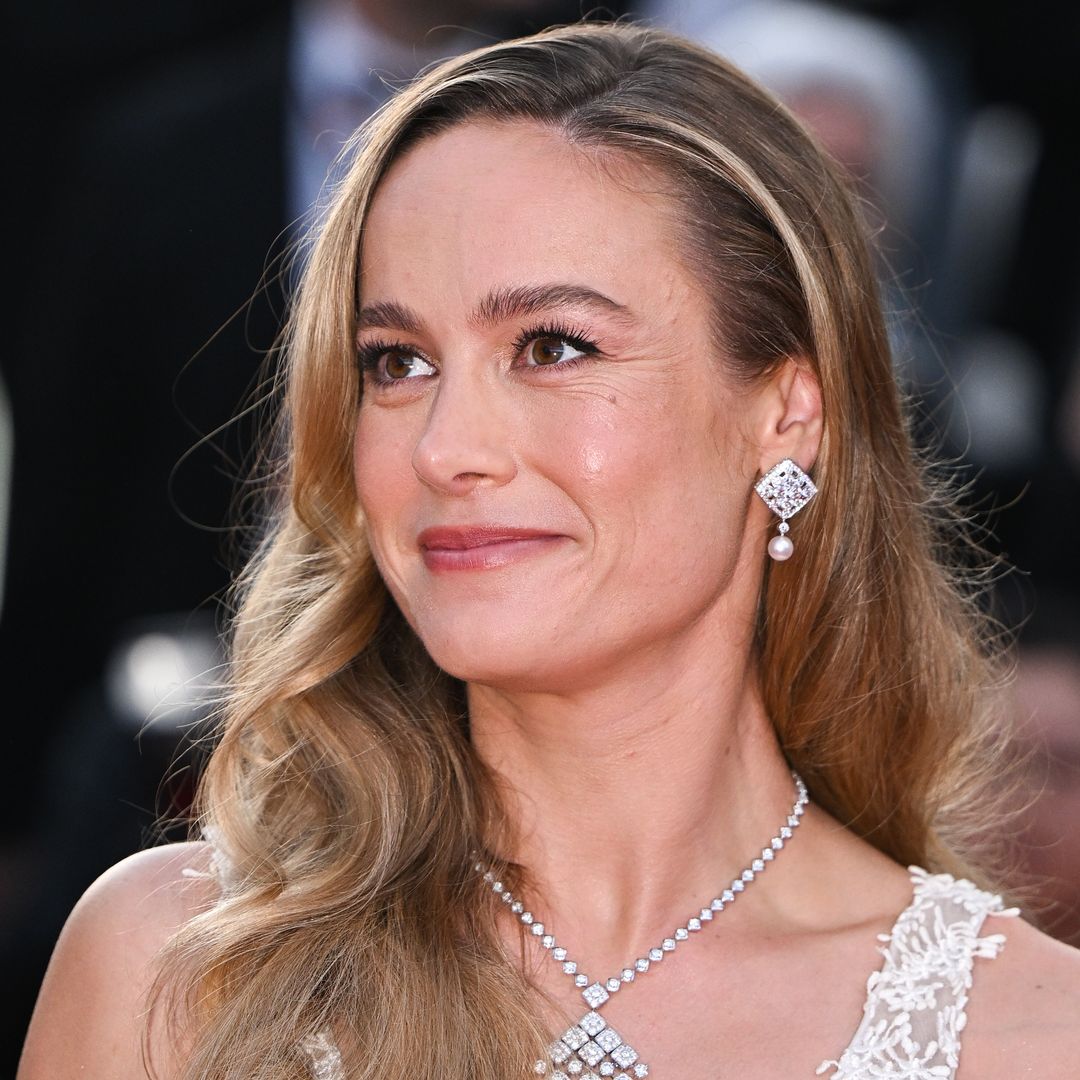 Brie Larson is a stunning ice queen in flowing white gown
