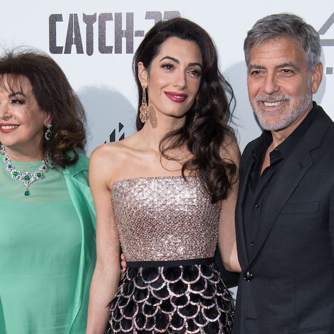 Amal Clooney stuns in Duchess Meghan's engagement designer at London premiere