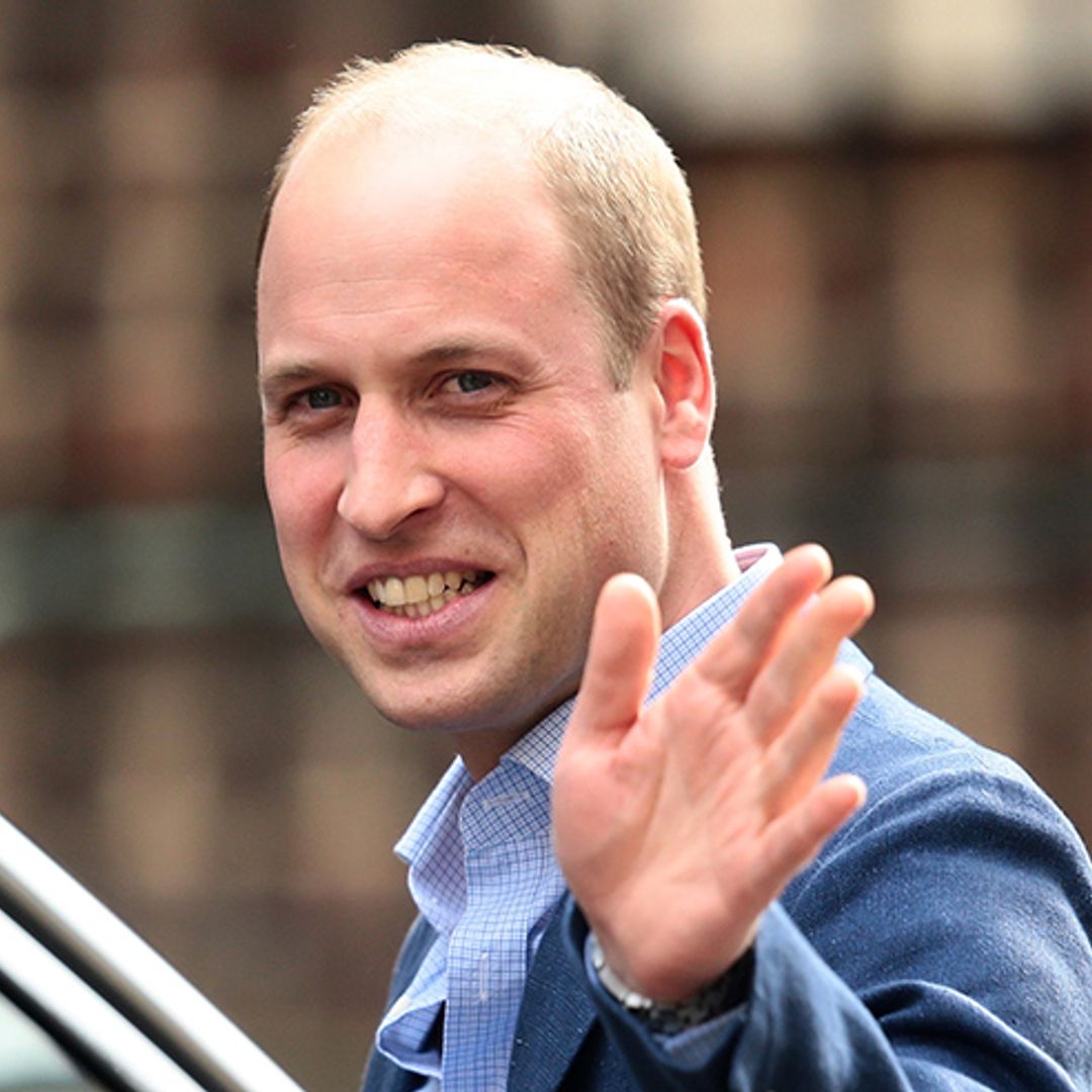 Prince William jokes about his bodyguards during visit to Battersea