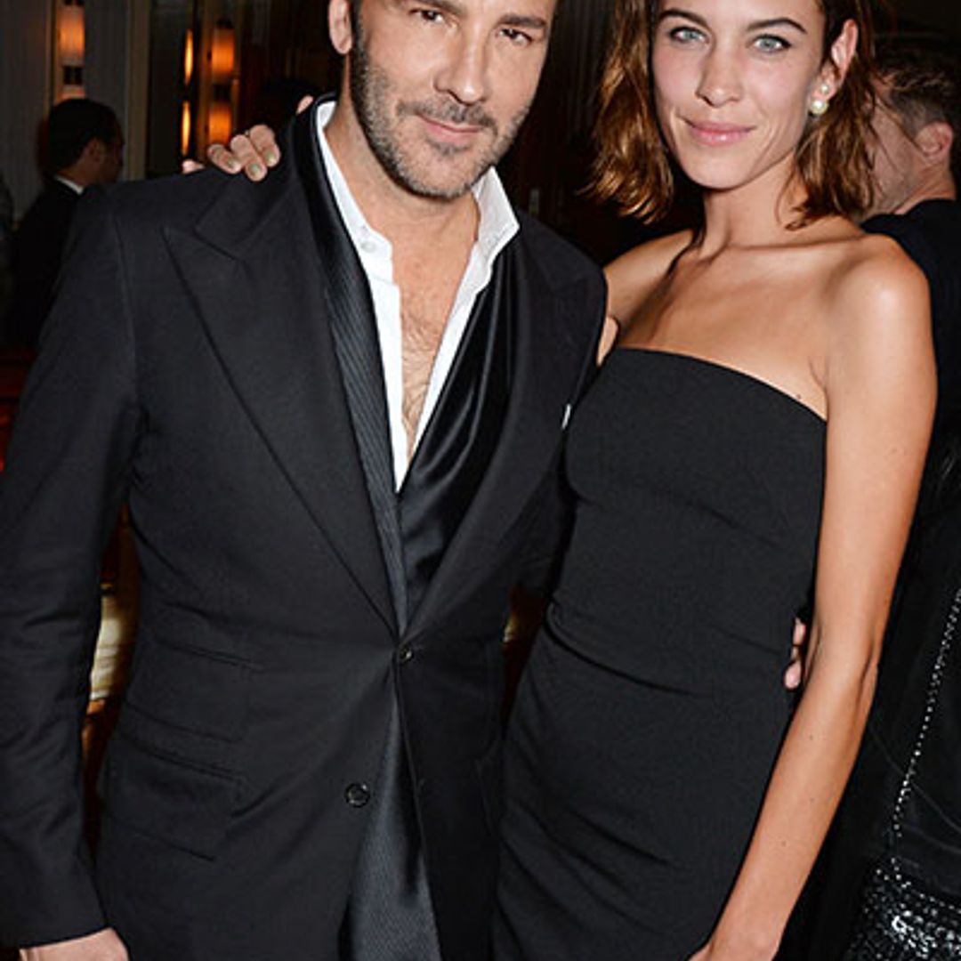 Alexa Chung enjoys night out at Tom Ford's star-studded party