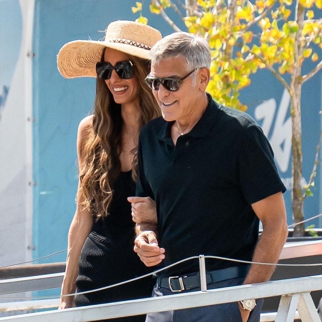 Amal Clooney is a sunkissed goddess in Venice