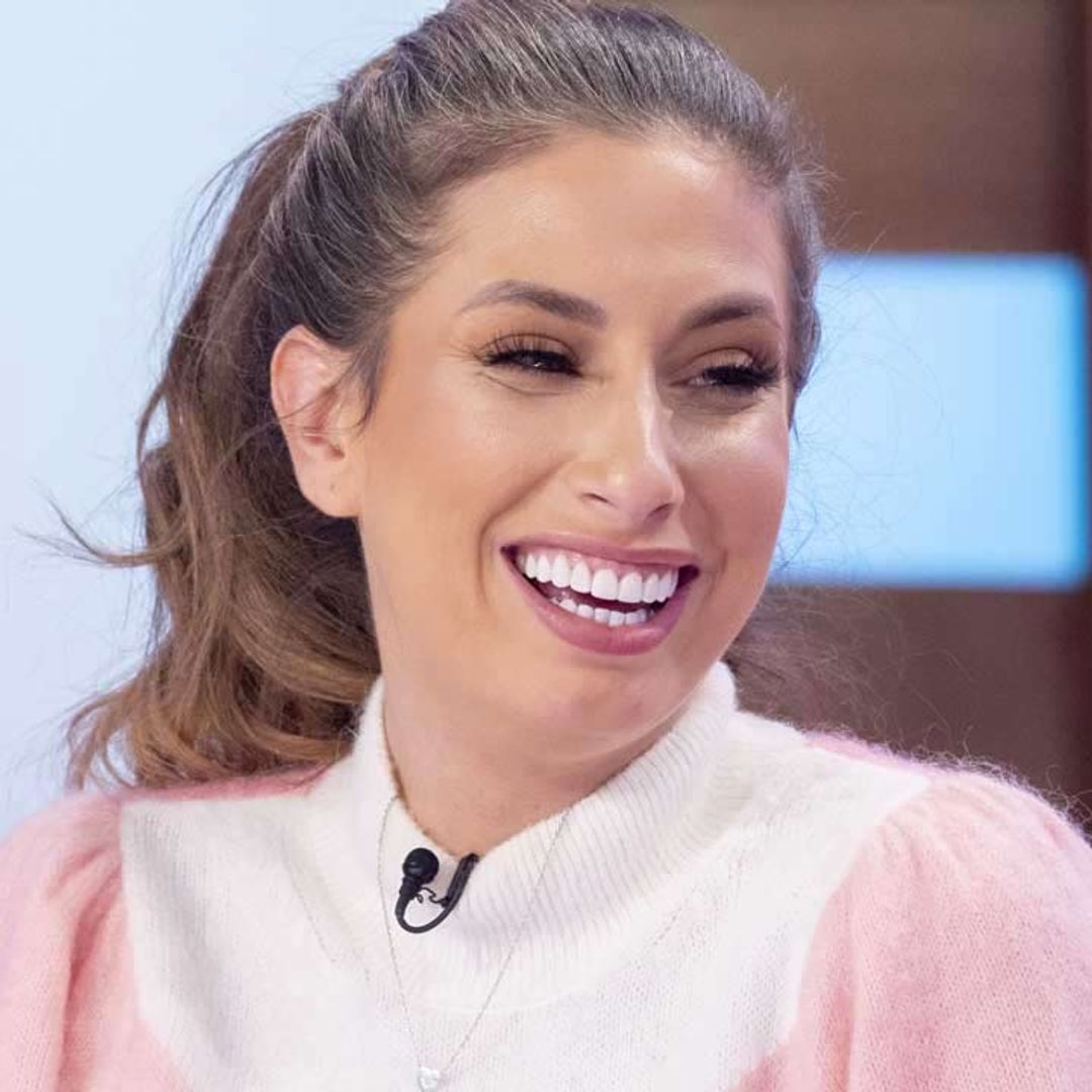 Stacey Solomon is so organised she even hangs up her crisps – see photo