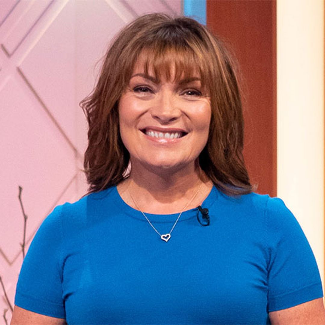 Lorraine Kelly's rainbow roll neck is perfect for the autumn - and it's a high street bargain!