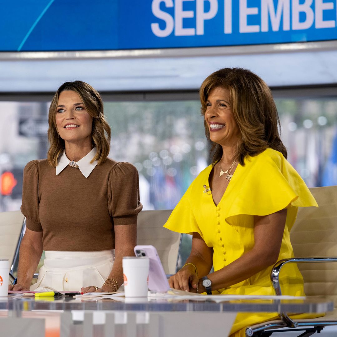 Today's Savannah Guthrie takes center stage during unexpected moment on live show - Hoda Kotb reacts