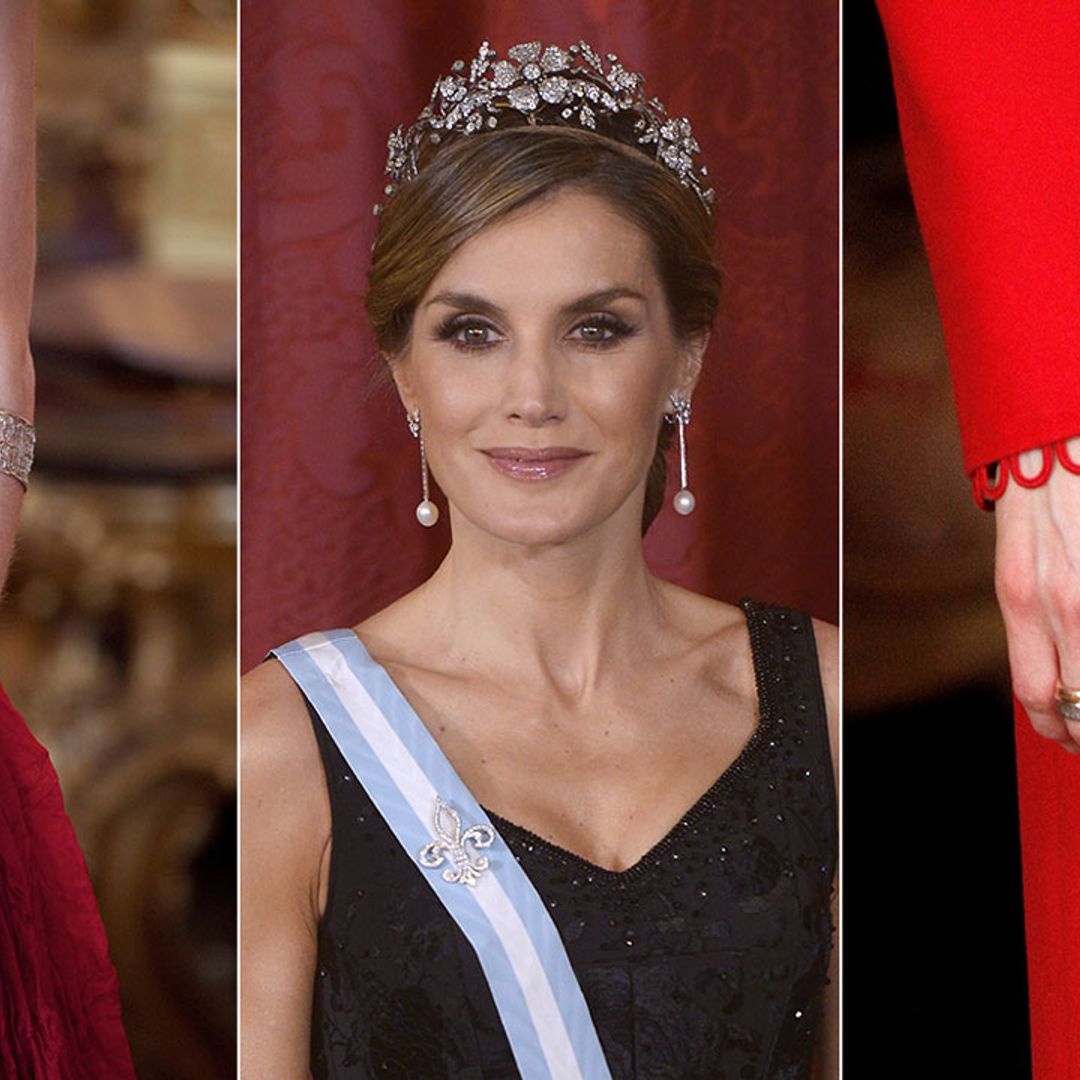 Top 8 pieces belonging to Queen Letizia's £42m jewellery collection