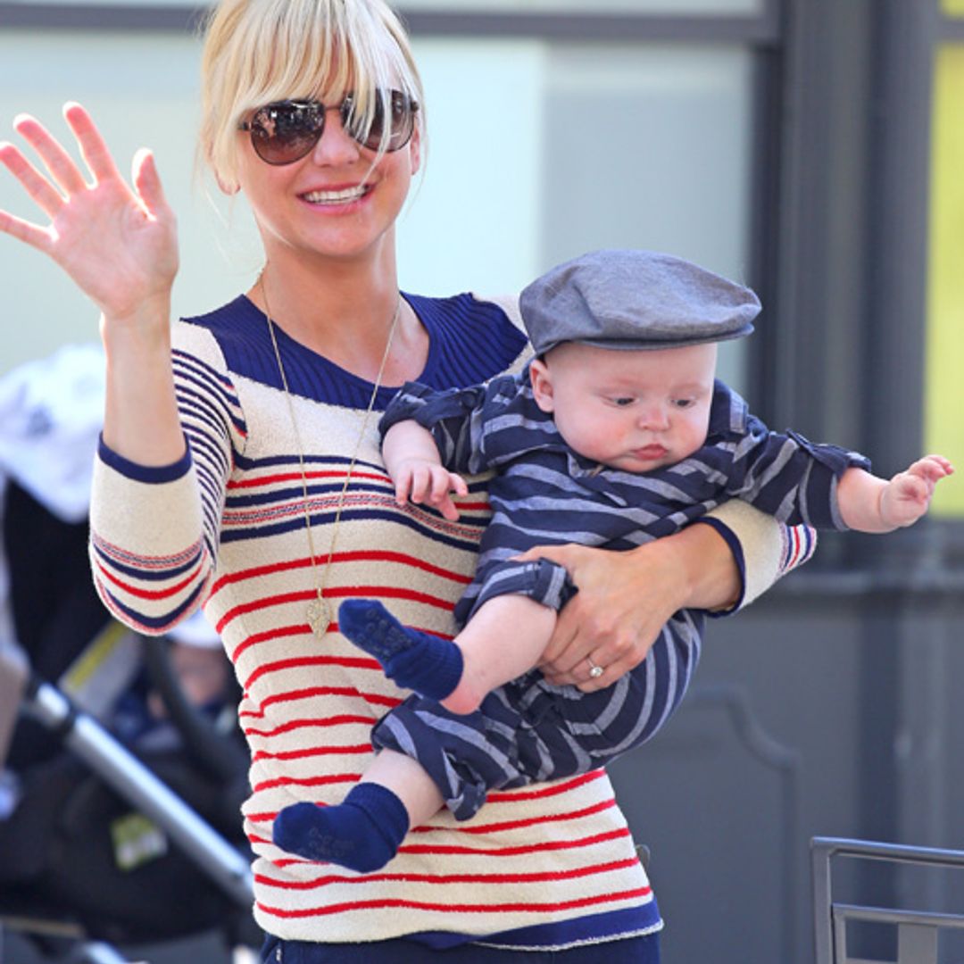 Anna Faris enjoys day out with baby boy Jack