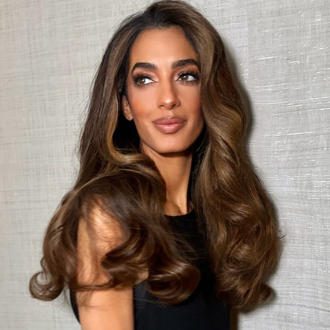 Amal Clooney's elegant micro mini is the heatwave-proof dress of 2025