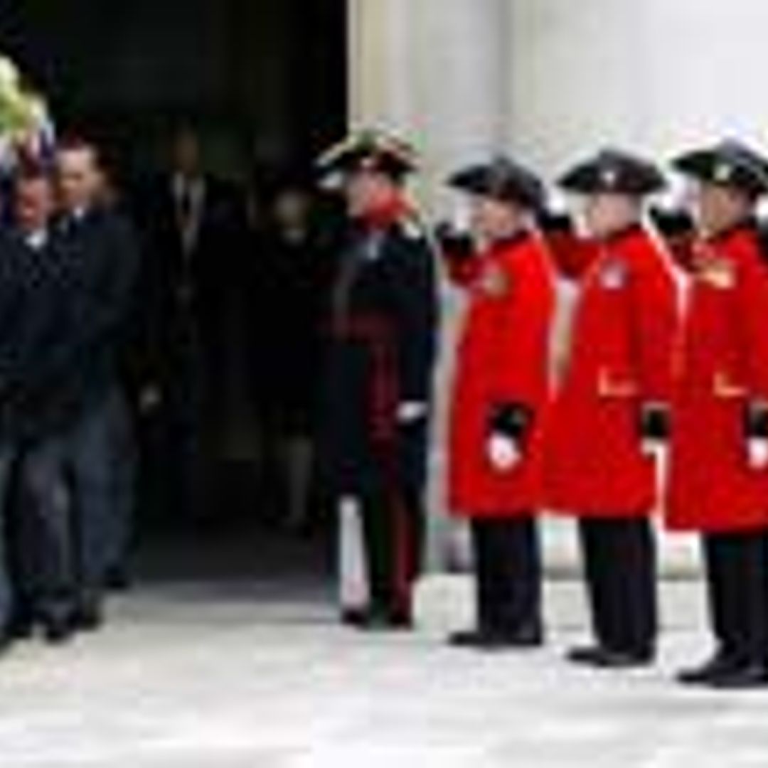 LOVED-ONES GATHER TO BID FINAL FAREWELL TO DENIS THATCHER