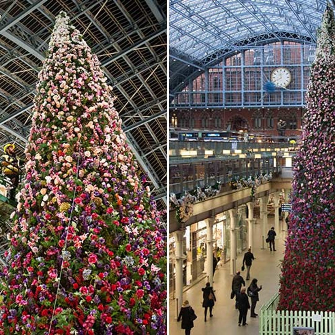 Decorate your tree with real flowers this Christmas - find out how