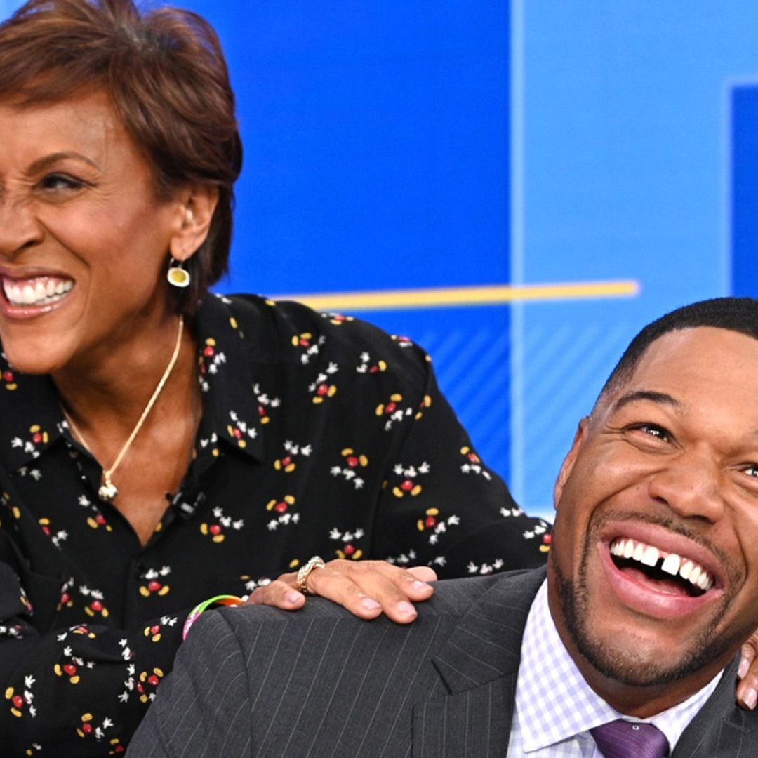 Michael Strahan has the best reaction to Robin Roberts' unusual nickname