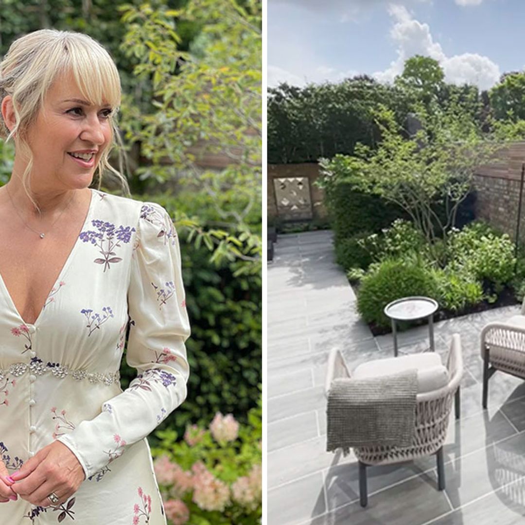 Greatest Escapes to the Country presenter Nicki Chapman's garden is an ultra-modern oasis