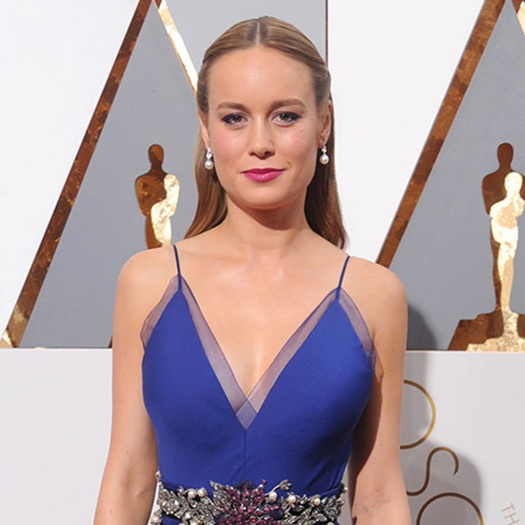 Brie Larson shares her red carpet acne mishap