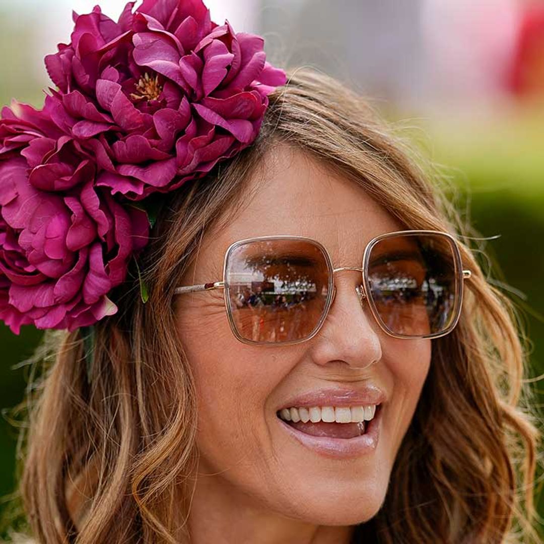 Elizabeth Hurley dazzles in flirty floral dress at Goodwood Festival – and wow!