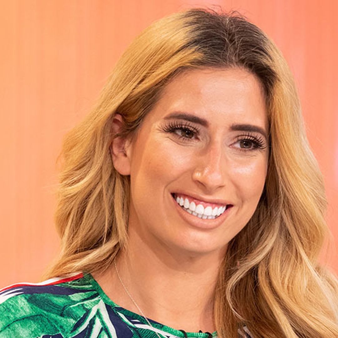 Stacey Solomon just wore the coolest swimsuit ever - and it even comes with rainbow tassels