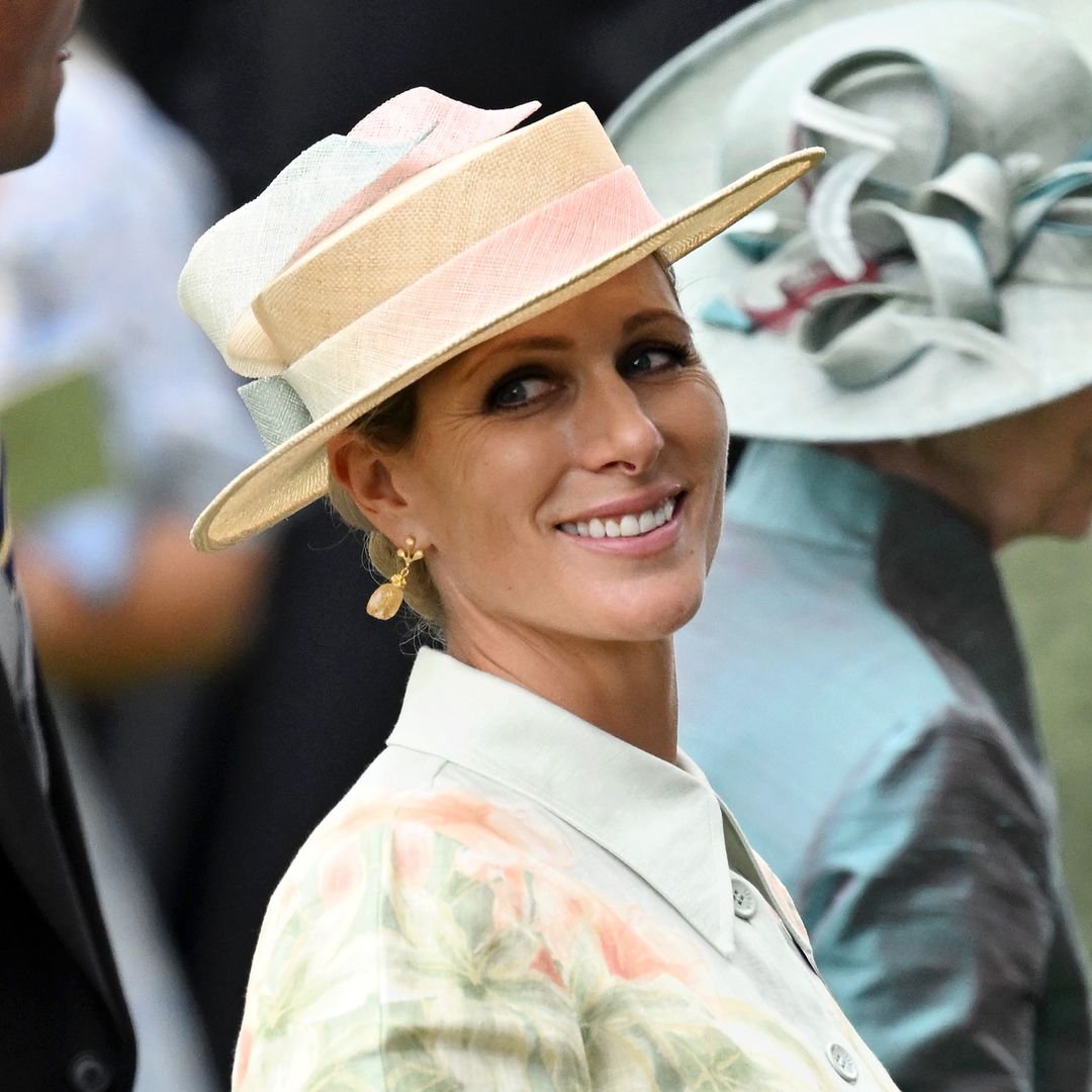Zara Tindall looks straight out of Mary Poppins in must-see dress and boater