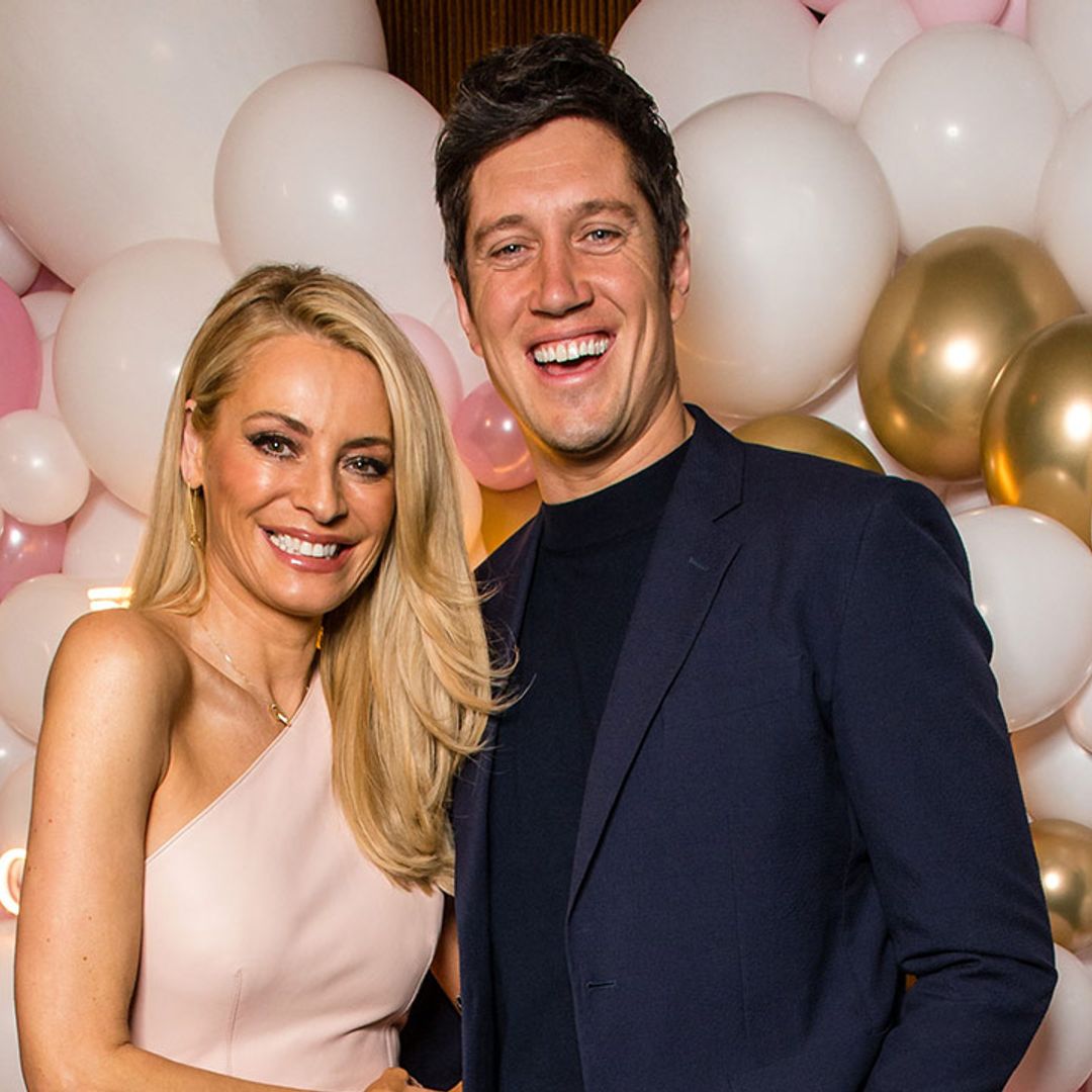 Tess Daly enjoys rare date night with Vernon Kay at homeware launch