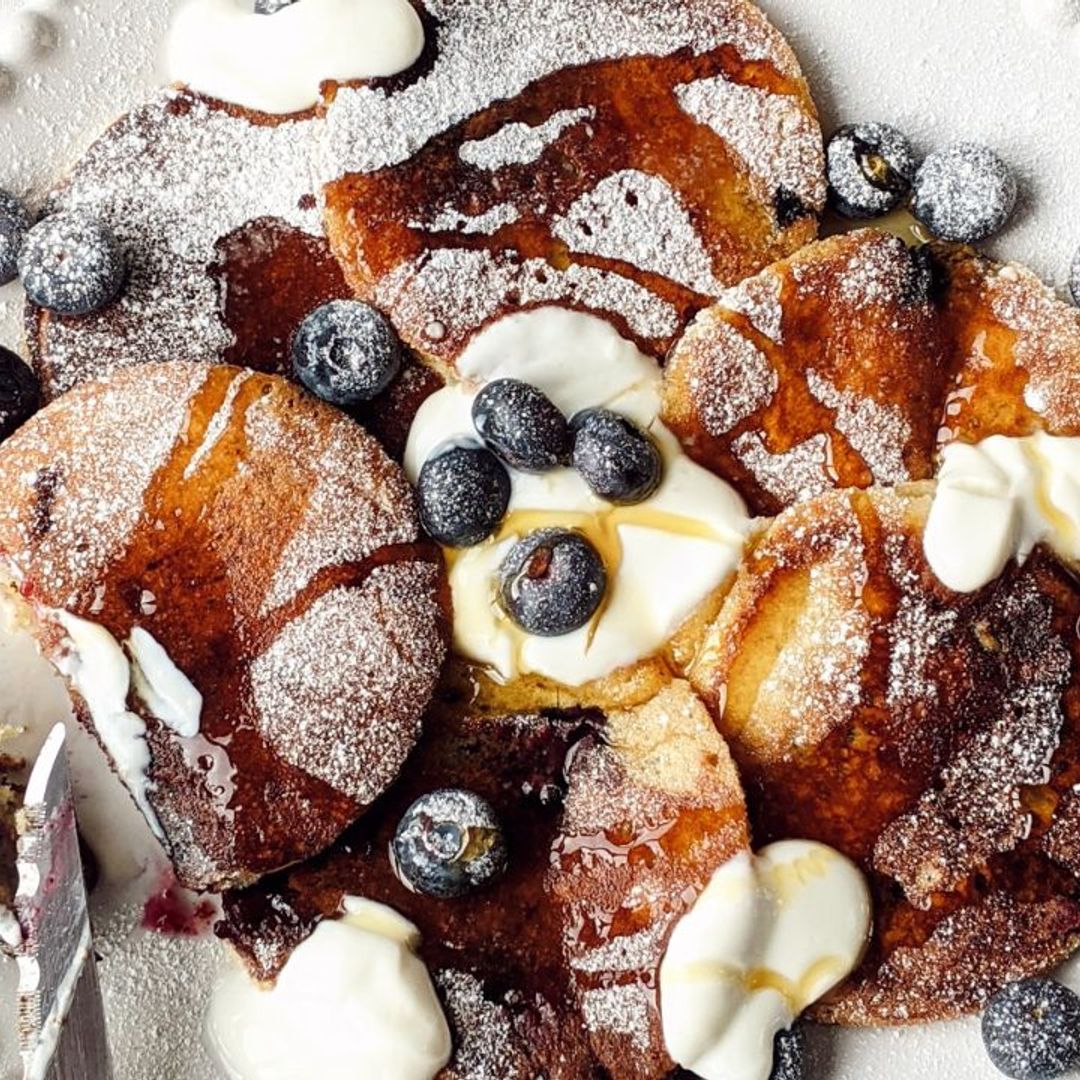 Pancake day: Model Emma Louise Connolly’s classic Blueberry Pancake recipe