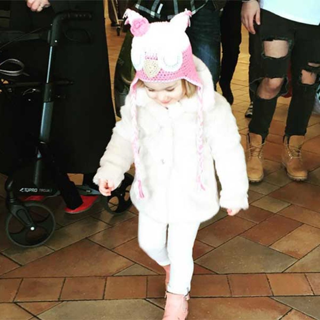 Peter Andre enjoys holiday with his 'two beautiful daughters'