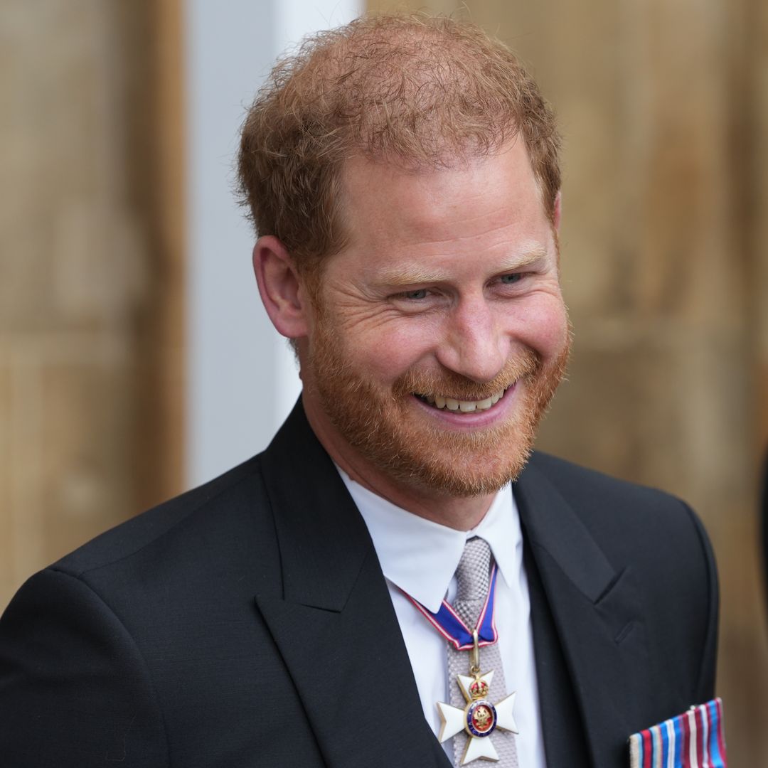Prince Harry is beaming as he makes surprise appearance in Germany ahead of Invictus Games