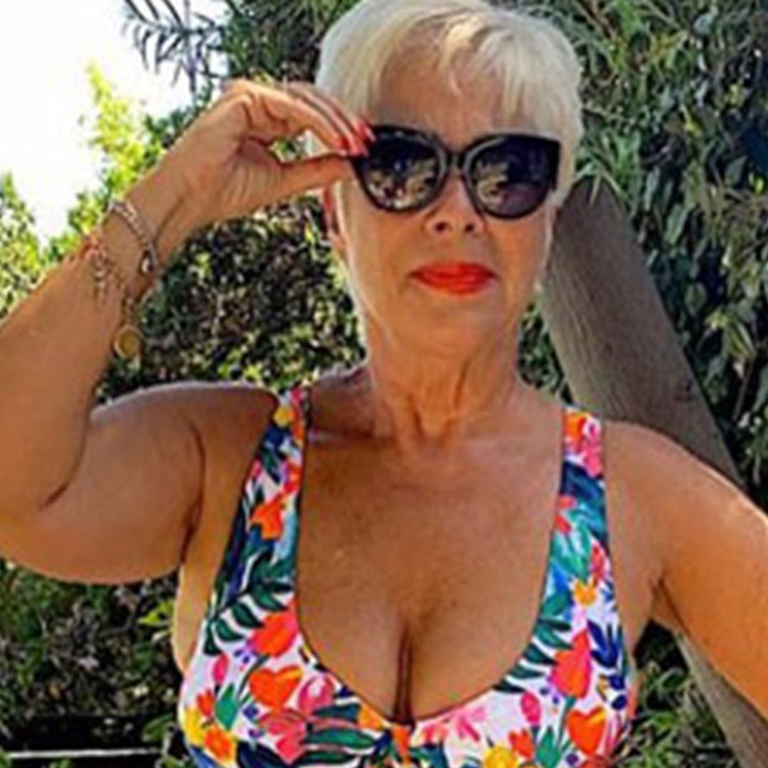 Denise Welch wows fans with throwback bikini snap